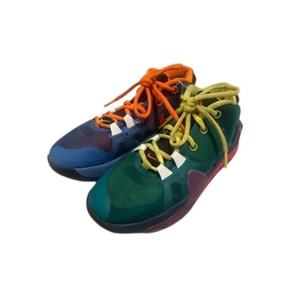 Nike Giannis Immortality 2 Basketball Shoes Multi-Color Mismatched Sneakers